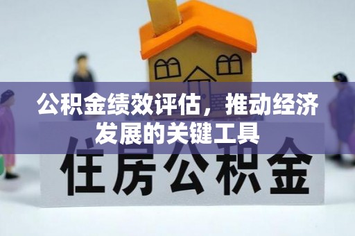 绥江公积金绩效评估，推动经济发展的关键工具