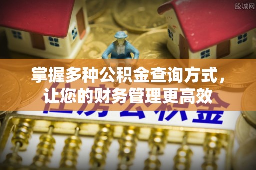 淡水掌握多种公积金查询方式，让您的财务管理更高效