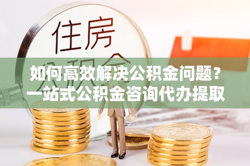 红河如何高效解决公积金问题？一站式公积金咨询代办提取服务全解析