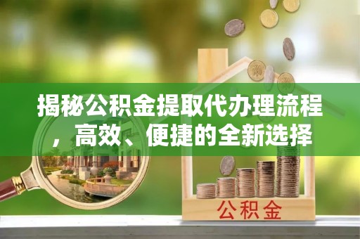 支付揭秘公积金提取代办理流程，高效、便捷的全新选择