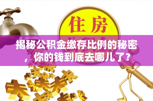 怒江揭秘公积金缴存比例的秘密，你的钱到底去哪儿了？