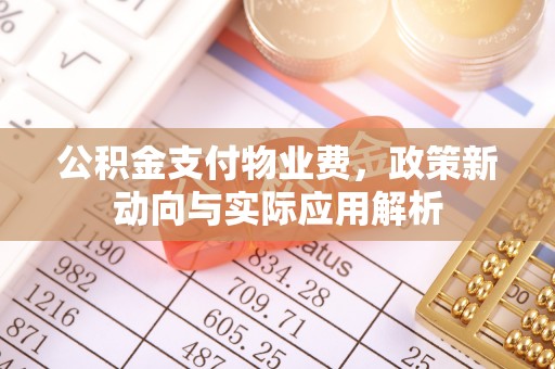 巴马公积金支付物业费，政策新动向与实际应用解析